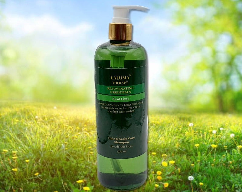 Rejuvenating Essentials Hair & Scalp Care Shampoo (Basil Lime)