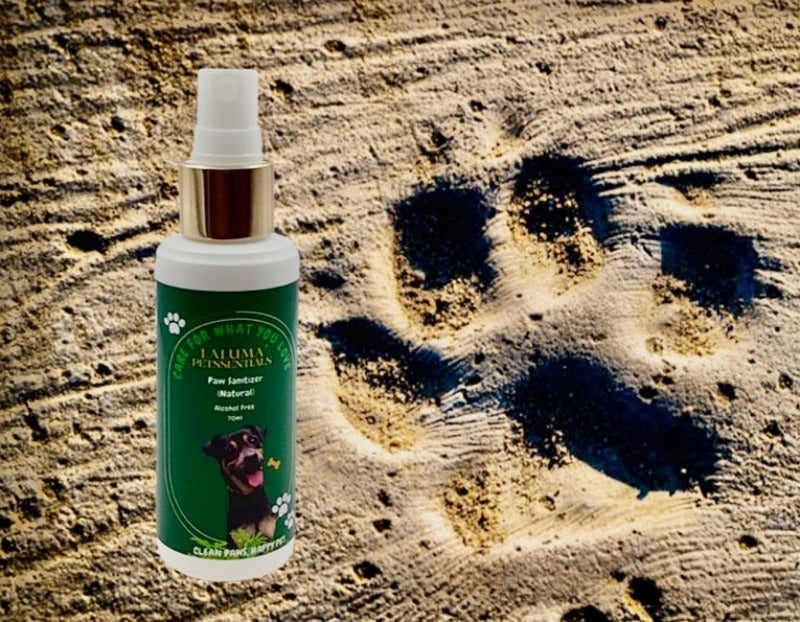 Petssentials Dog Paw Sanitizer Natural (Alcohol Free) 70ml